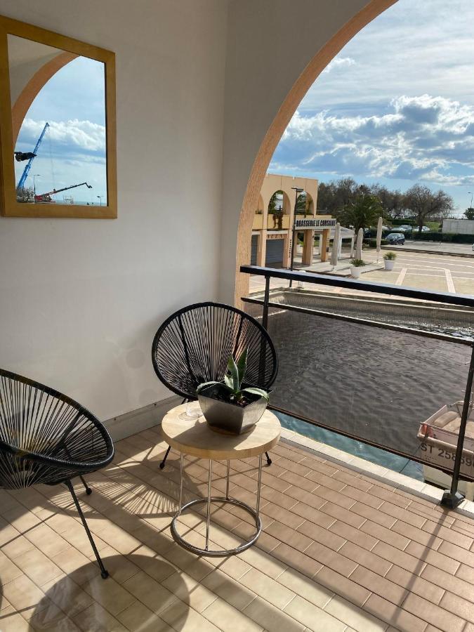 Studio CABINE A SETE BORD DE MER Sète Exterior foto